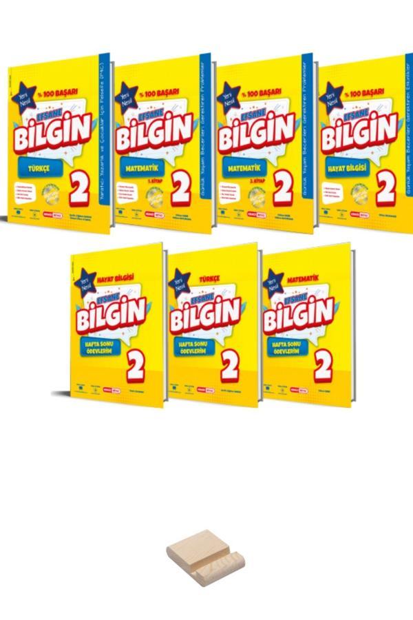 2. Sınıf Bilgin Serisi Tüm Dersler 7li Set - Kırmızı Beyaz Yayınları - Image 1