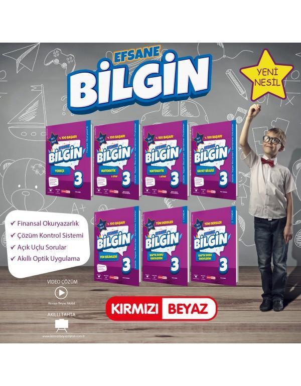 3. Sınıf Yeni Nesil Bilgin Serisi Tüm Dersler 7li Set - Kırmızı Beyaz Yayınları - Image 1