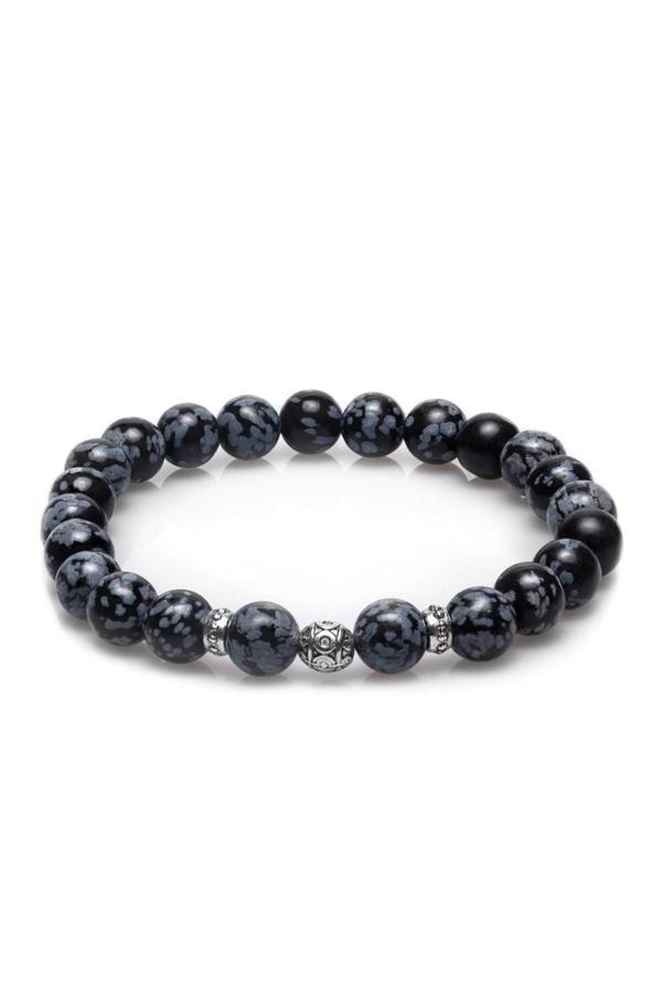 Alnis Atelier Obsidyen Doğal Taş Bileklik - Image 1