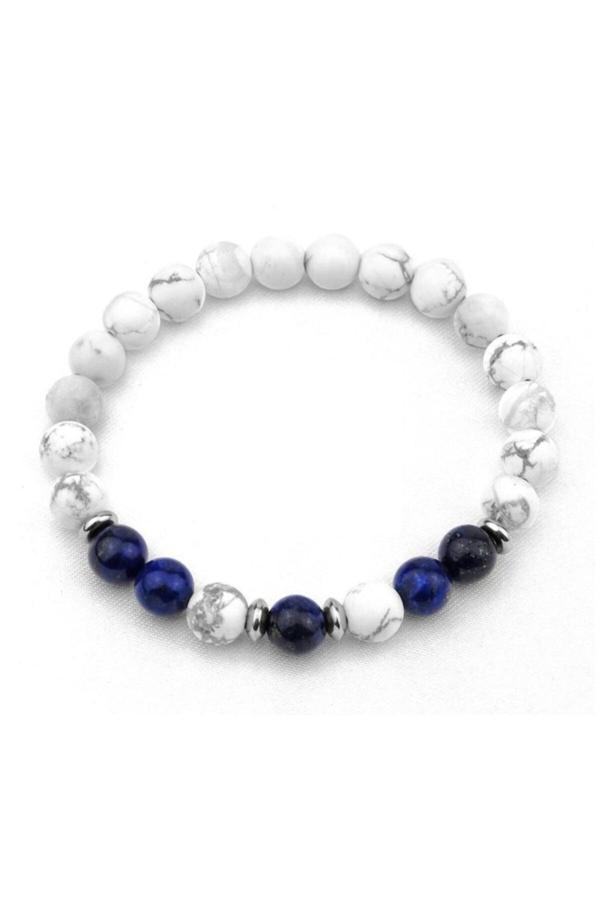 Alnis Atelier Havlit Ve Lapis Lazuli Doğal Taş Bileklik - Image 1