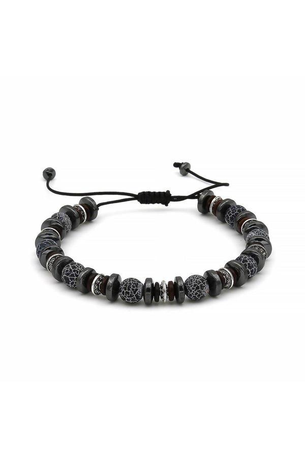 Alnis Atelier Gerçek Akik Taşı Doğal Taş Bileklik - Image 1