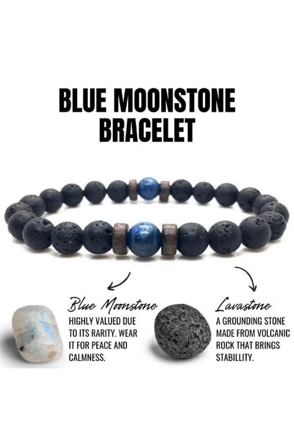 Alnis Atelier Lav Taşı Ve Lapis Doğal Taş Bileklik - Image 1