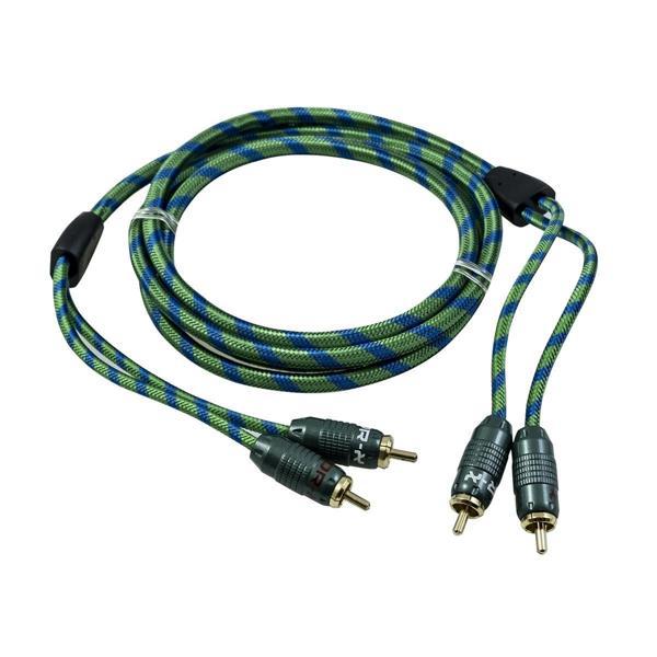 FOR-X X-1122G-2 METRE KALİTELİ PROFESYONEL-BAKIR RCA ANFİ KABLOSU - Image 1