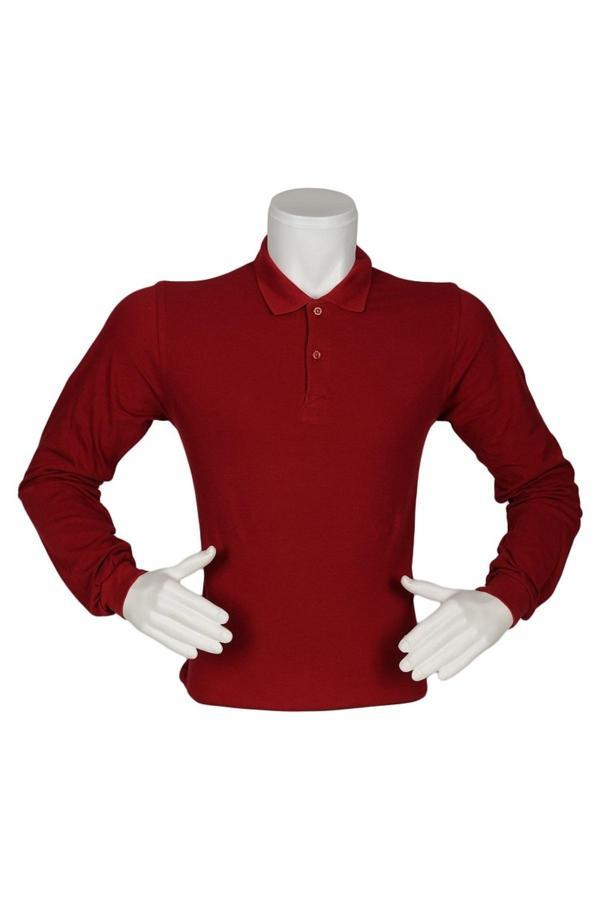 Canlaris Polo Yaka Tişort Uzun Kollu - Image 1
