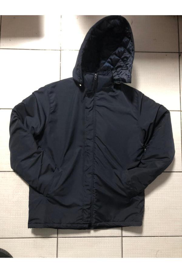 Canlaris Çıkarılabilir Kapşonlu Mikro Kumaştan Kaban & Mont - Image 1