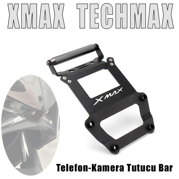 Xmax Techmax 250/300 2023-2024 Telefon Kamera Tutucu Bar Seti - Image 1