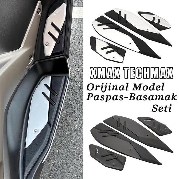 Xmax Techmax 250-300 2024-2025 Paspas Basamak Seti 4 Lü Gümüş Gri - Image 1