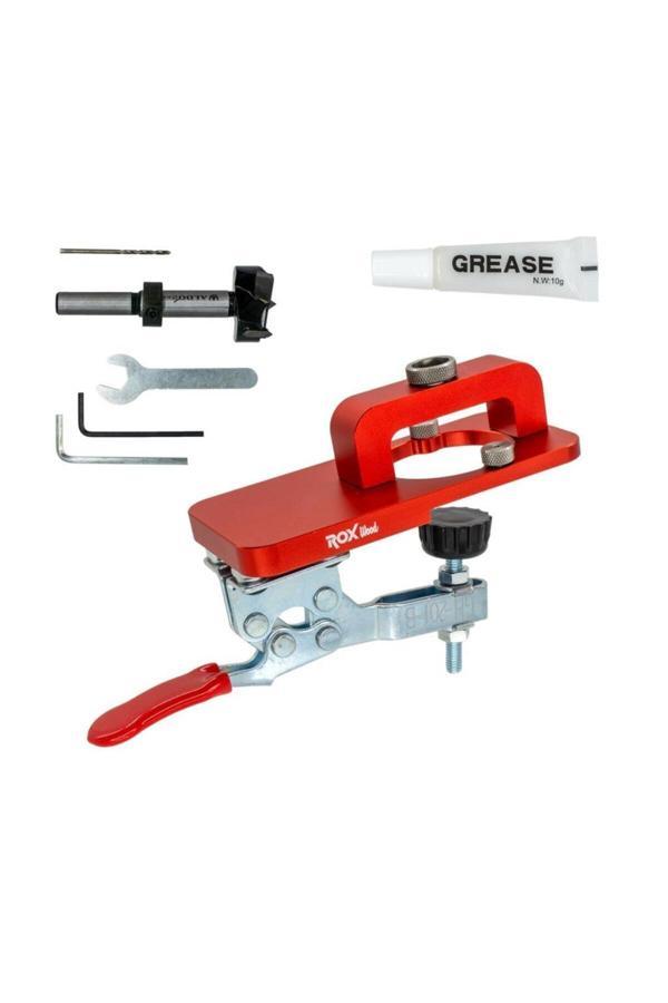 Rox Wood Alüminyum Taş Menteşe Klavuz Seti - Image 1