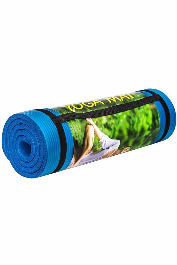 Cosfer 10Mm-M Pilates Matı 10 Mm Silikon Mavi - Image 1