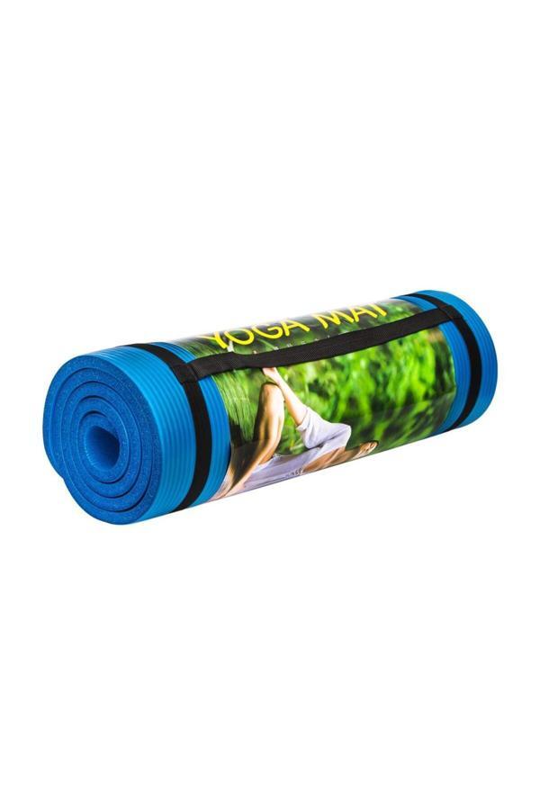 Cosfer Csf15Mmm Pilates Matı 15 Mm. Silikon - Mavi - Image 1