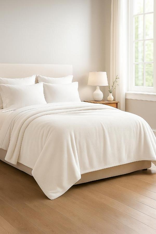 Peluş Tek Kişilik Battaniye Welsoft Battaniye Tv Battaniyesi Polar Battaniye Ekstra Yumuşak Peluş Battaniye     - Image 1