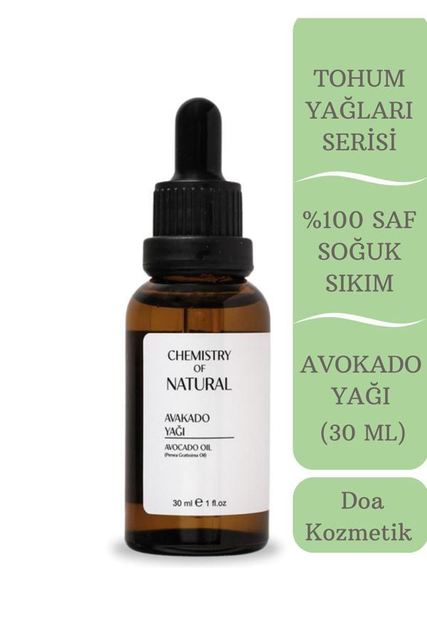 Doa Kozmetik Avokado Yağı (30ml), %100 SAf & Soğuk Sıkım - Image 1