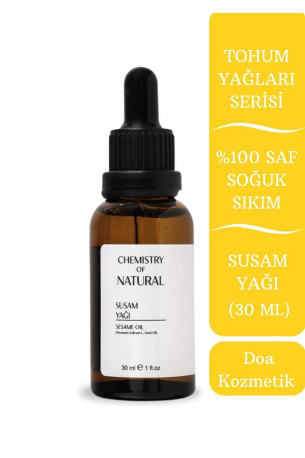 Doa Kozmetik Susam Yağı (30ml), %100 Saf & Soğuk Sıkım - Image 1