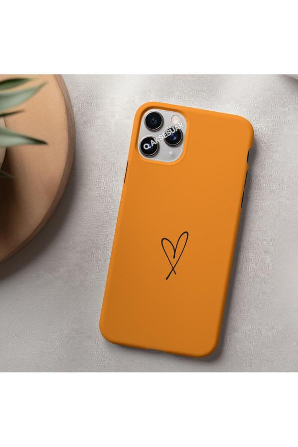 Q Aksesuar İphone Se 2.Nesil (2020) Uyumlu Kalpli Kılıf - Image 1