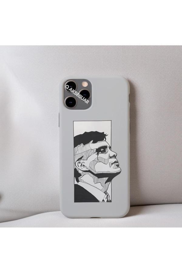 Q Aksesuar İphone 11 Pro Uyumlu İçi Kadife Peaky Blinders Thomas Shelby (Tommy) Desenli Tasarım Telefon Kılıfı - Image 1