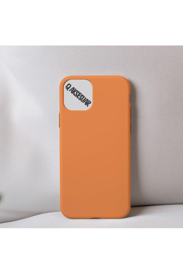 Q Aksesuar İphone Xr Uyumlu Içi Kadife Silikon Lansman Kılıf Yumuşak Doku Hissi - Image 1