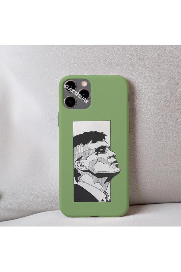 Q Aksesuar İphone 6S Uyumlu İçi Kadife Peaky Blinders Thomas Shelby (Tommy) Desenli Tasarım Telefon Kılıfı - Image 1