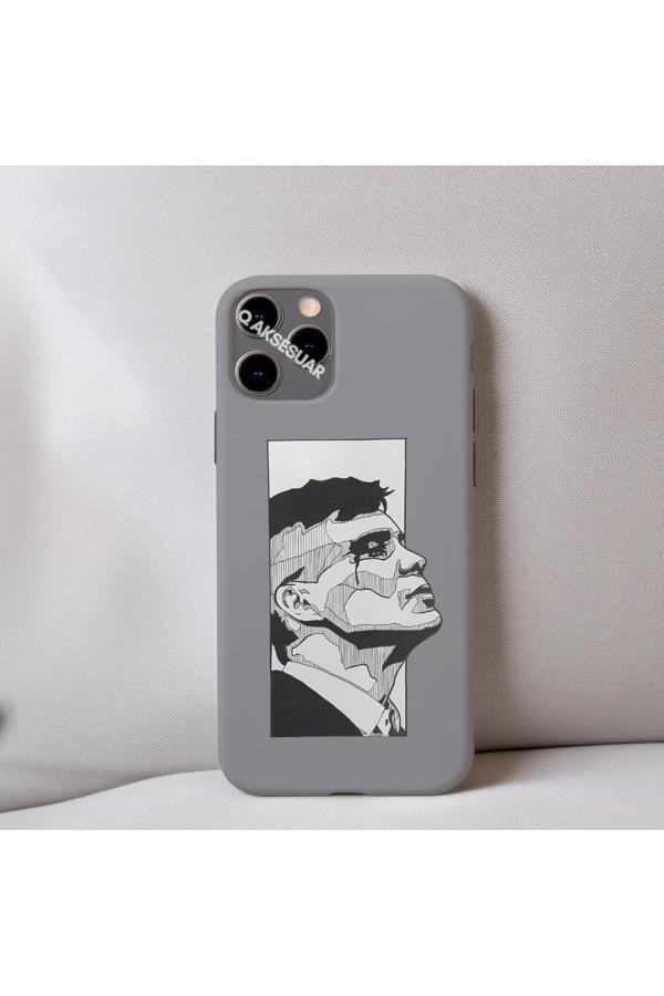 Q Aksesuar İphone 6 Plus Uyumlu İçi Kadife Peaky Blinders Thomas Shelby (Tommy) Desenli Tasarım Telefon Kılıfı - Image 1