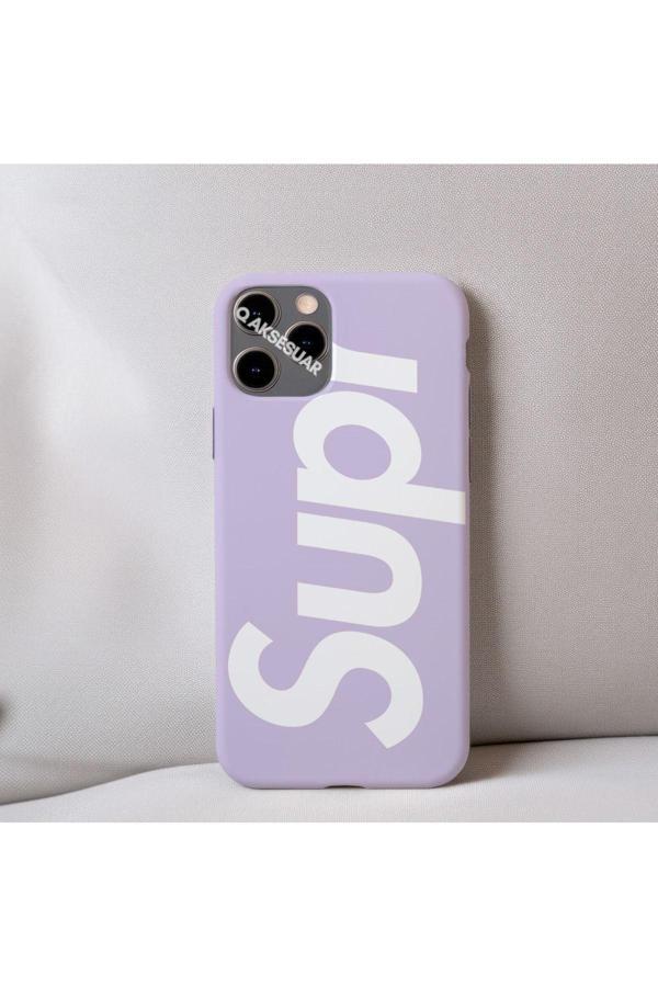 Q Aksesuar İphone 8 Uyumlu İçi Kadife    Desenli Telefon Kılıfı - Image 1