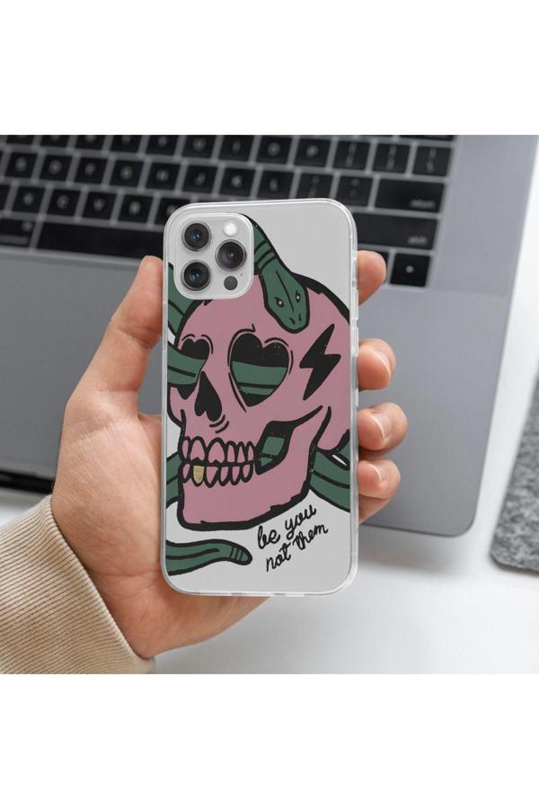 Q Aksesuar Tecno Spark 10C Uyumlu Kuru Kafa Tasarımlı Premium Şeffaf Telefon Kılıfı - Image 1