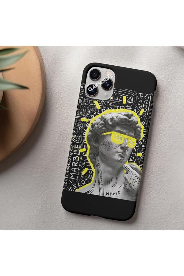 Q Aksesuar İphone 14 Pro Max Uyumlu Tasarım Telefon Kılıfı - Image 1