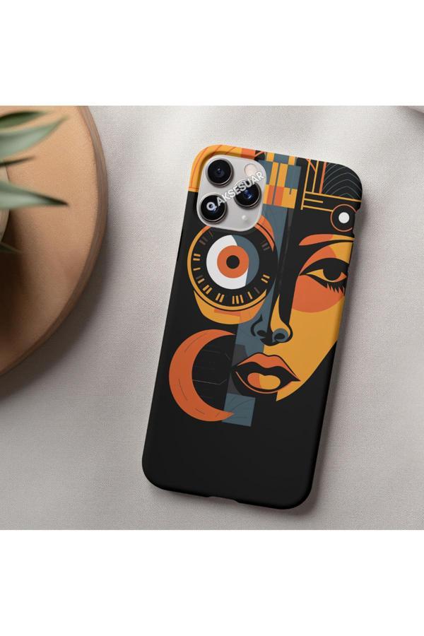 Q Aksesuar İphone 14 Pro Max Uyumlu Tasarım Telefon Kılıfı - Image 1