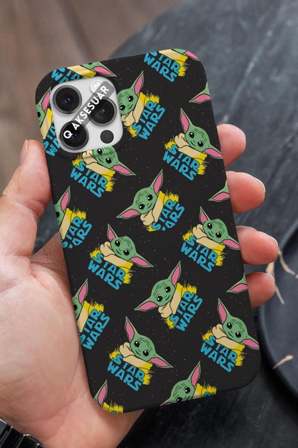 Q Aksesuar İphone Se Uyumlu Star Wars Tasarımlı Premium Telefon Kılıfı - Image 1