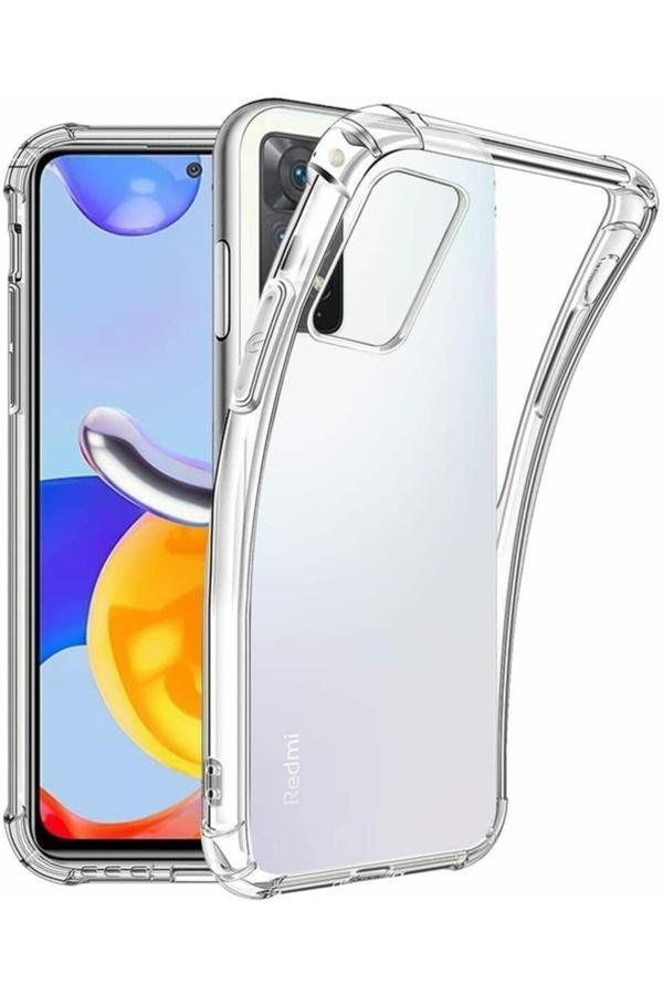 Q Aksesuar Redmi Note 11 Pro & 12 Pro 4G Kılıf Airbag Crystal Sert Pc Antishock Darbe Emici Kenar Şeffaf Kapak - Image 1