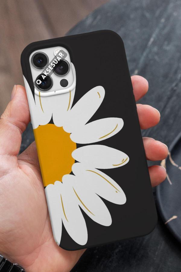 Q Aksesuar Poco M3 Pro Uyumlu Çiçek Tasarımlı Premium Telefon Kılıfı - Image 1