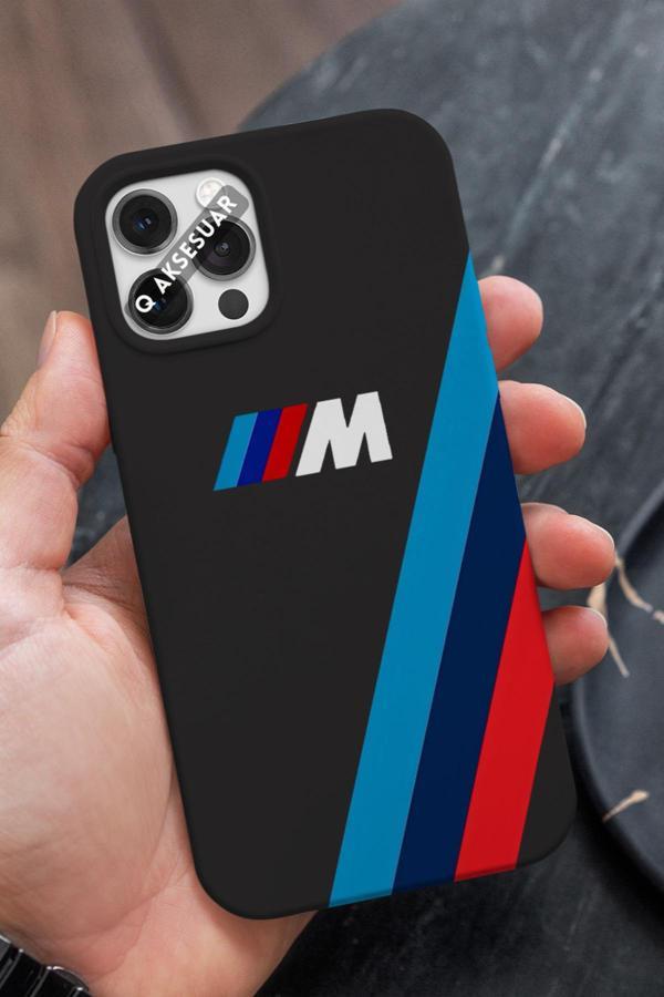 Q Aksesuar İphone 16 Pro Uyumlu Bmw Tasarımlı Premium Telefon Kılıfı - Image 1
