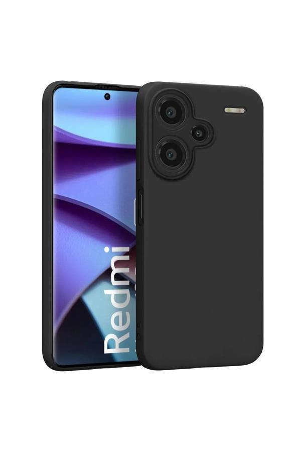 Q Aksesuar Xiaomi Redmi Note 13 Pro Plus 5G İle Uyumlu Kamera Korumalı Esnek Silikon Telefon Kılıfı - Image 1