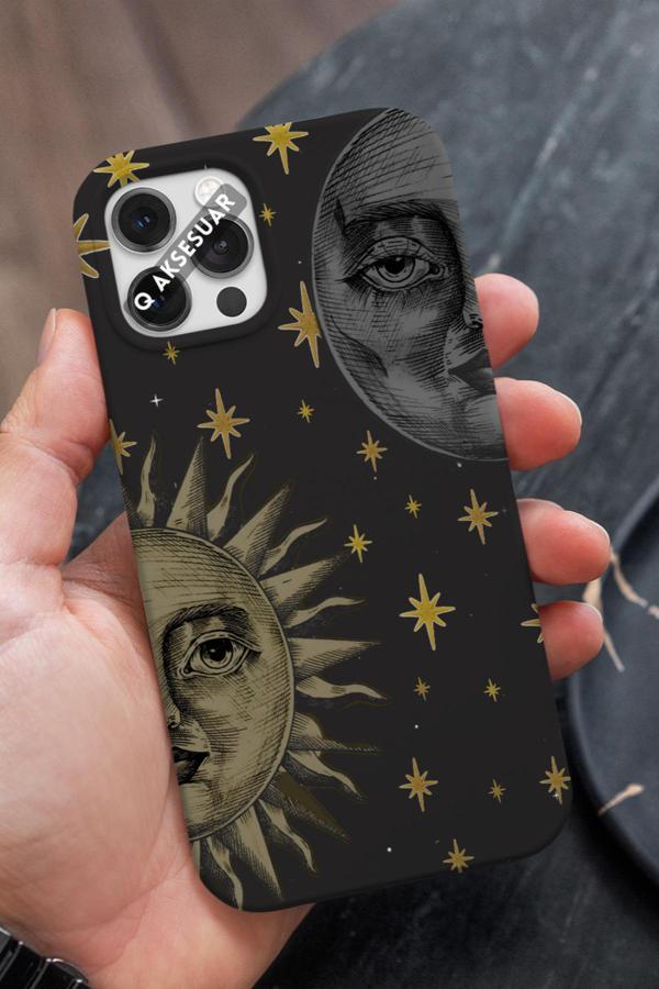 Q Aksesuar Xiaomi Redmi Note 10 Uyumlu Yıldız Tasarımlı Premium Telefon Kılıfı - Image 1