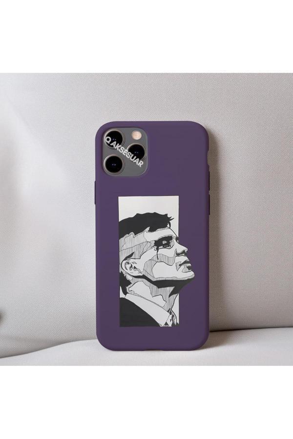 Q Aksesuar İphone 6 Uyumlu İçi Kadife Peaky Blinders Thomas Shelby (Tommy) Desenli Tasarım Telefon Kılıfı - Image 1
