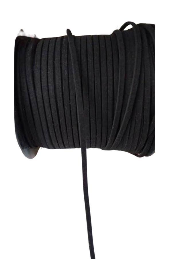 Güderi İp 1 mm Siyah 5 Metre - Image 1