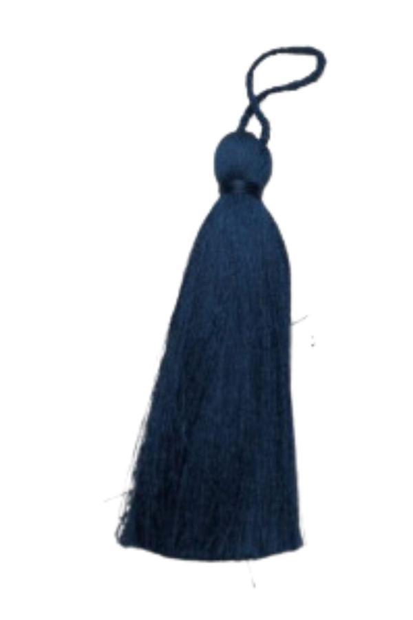 Püskül Tekli 10 cm 1 Adet Lacivert - Image 1