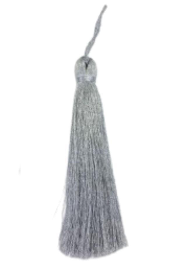 Püskül Tekli 5 cm 1 Adet Gümüş - Image 1