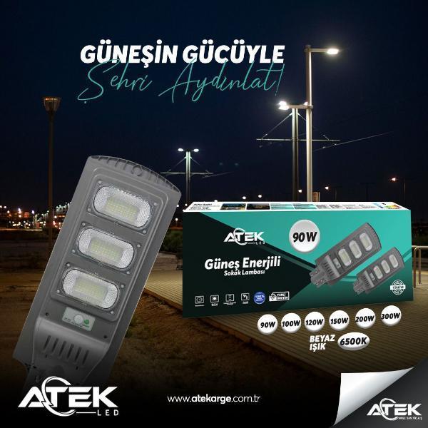 Güneş Enerjili Sokak Lambası 120 W - Image 1