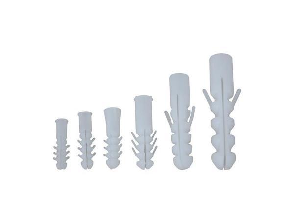 Plastik Dubel Beyaz 7 mm ( 100 Adet ) - Image 1