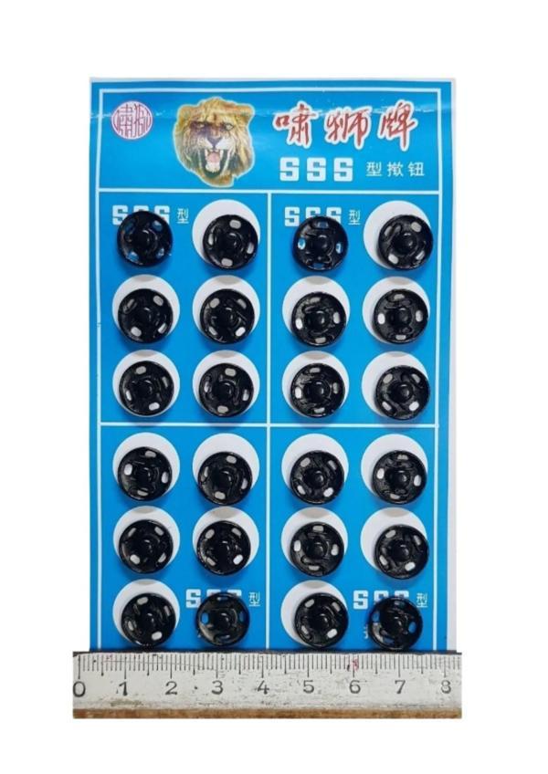 Çıt Çıt Model 2 Numara Siyah 24'lü - Image 1