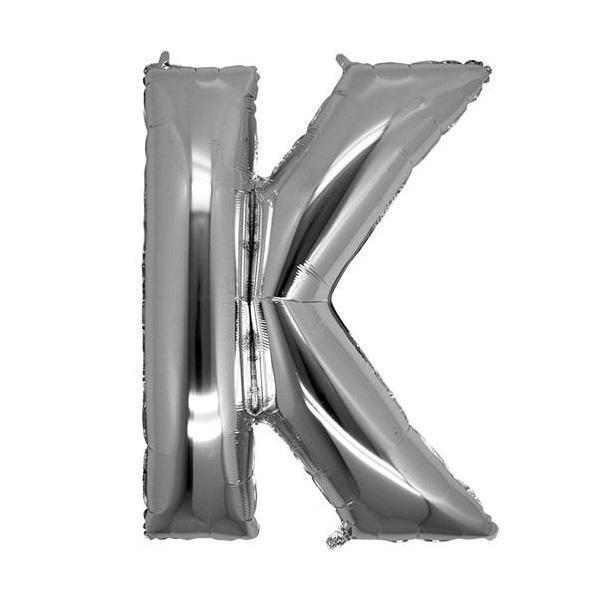 Gümüş Rengi Folyo Harf Balon 1 Metre - Image 1
