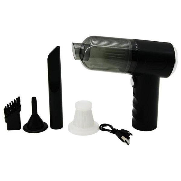 Buffer 3in1 Araç İçi Kablosuz Şarjlı Mini El Süpürgesi Vakum ve Üfleme - Image 1