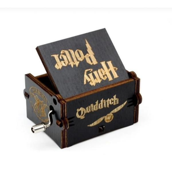 Harry Potter Ahşap Çevirmeli Müzik Kutusu - Image 1