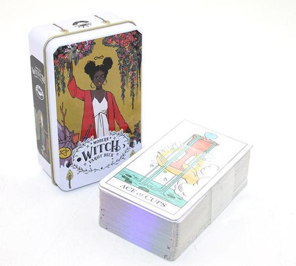 Metal Kutulu Tarot Kartı Modern Witch  - Image 1