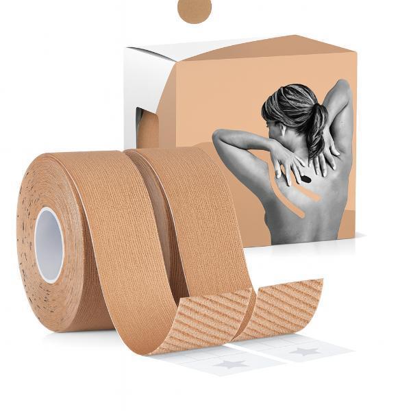 Kinezyo Ağrı Bandı 2.5 cm X 5 m Ten Rengi  - Image 1