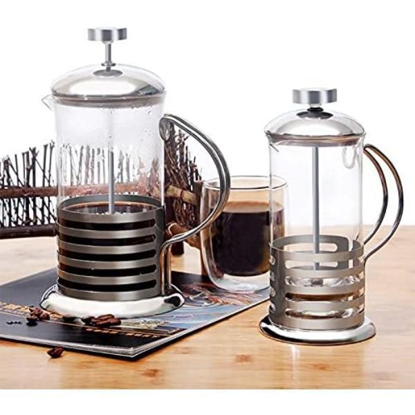 PASLANMAZ ÇELİK GÖVDELİ FRENCH PRESS KAHVE VE ÇAY DEMLEME APARATI - Image 1