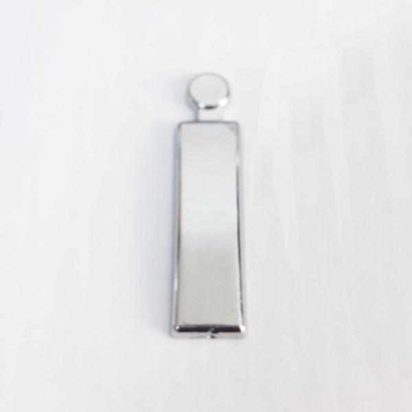 Cemax İ Harfi  3,75 cm Krom Yapışkanlı - Image 1