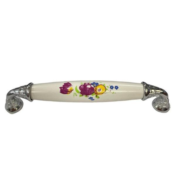 Klasik Silindir Kulp Krom 128 mm - Image 1