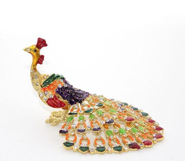 Swarovski Taşlı Tavuskuşu Model 2 - Image 1