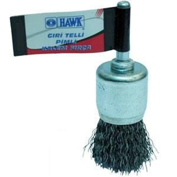 Hawk 11139 25 mm Gri Telli Pimli Kalem Fırça - Image 1