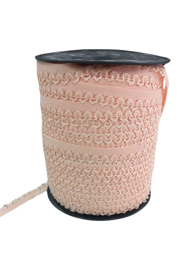 Çamaşır Askısı Şerit en 1 cm Somon 1 Metre - Image 1